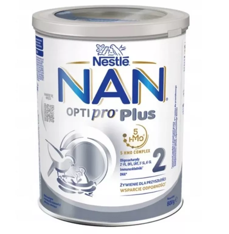 MLEKO MODYFIKOWANE NESTLE NAN OPTIPRO 2 PLUS MLEKO NASTĘPNE 800G