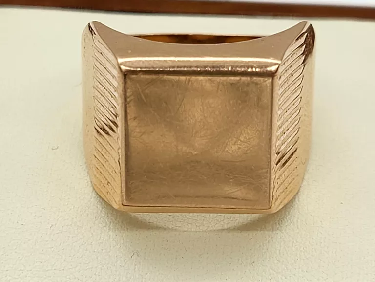 ZŁOTY MĘSKI SYGNET 585/ 9,32G