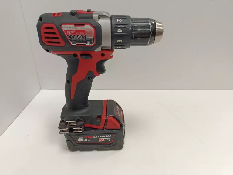 WIERTARKO-WKRĘTARKA MILWAUKEE M18 BDD + 1 BATERIA 5AH (BRAK ŁADOWARKI)