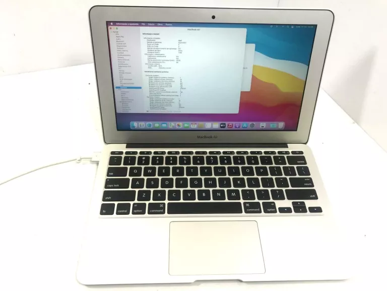 LAPTOP MACBOOK A1465  AIR I5/4GB/128SSD 633 CYKLI