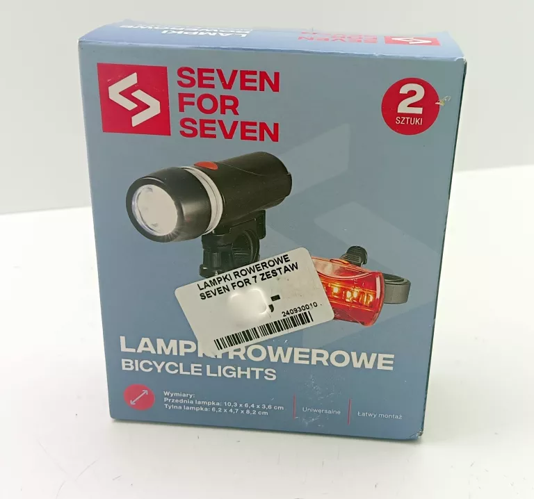 LAMPKI ROWEROWE SEVEN FOR 7