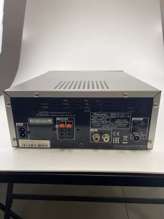WIEŻA STEREO PIONEER X-HM15BT-S