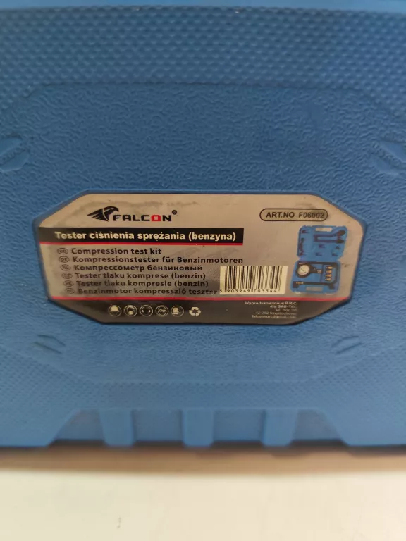ZESTAW DO WYCISKANIA TŁOCZKÓW SILVER S10607 I TESTER CIŚNIENIA FALCON