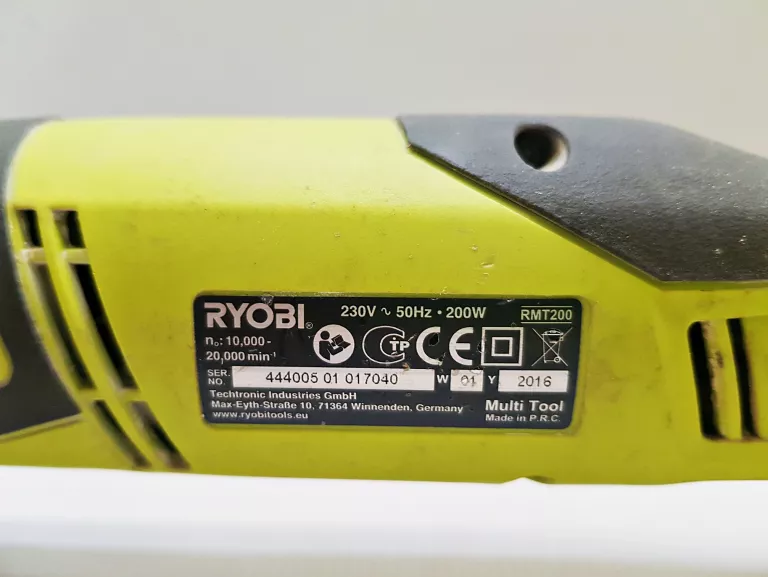 NARZĘDZIE WIELOFUNKCYJNE RYOBI RMT200 200W