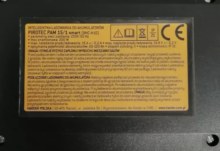 PROSTOWNIK PIROTEC PAM 15/1 SMART GWARANCJA
