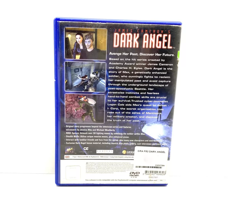 GRA NA PS2 JAMES CAMERON'S DARK ANGEL