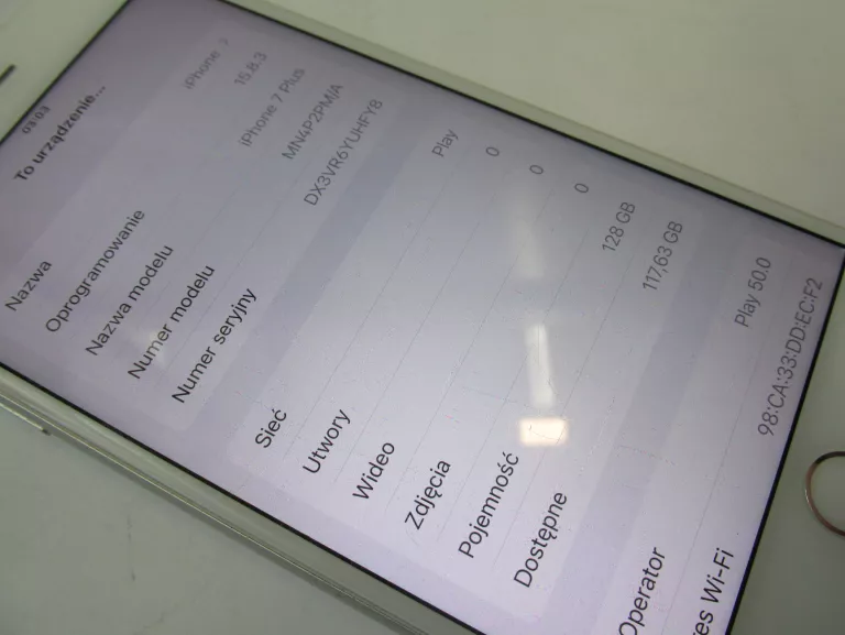 TELEFON IPHONE 7 PLUS 3GB/128GB