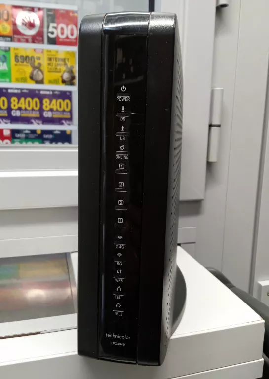 router-technicolor-epc3949-krotka-2u-sj-olawa