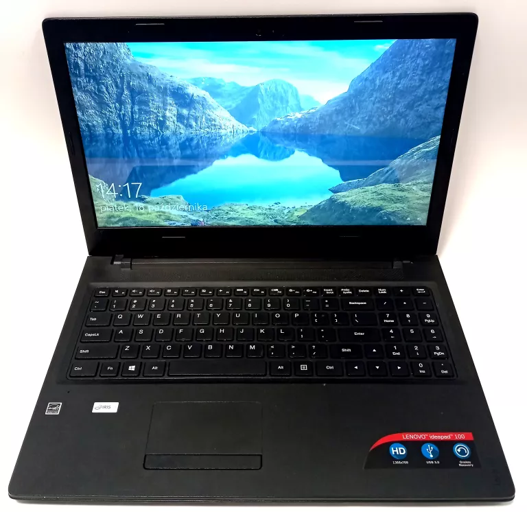 LAPTOP LENOVO IDEAPAD 100-15IBD ( 4GB / 1TB ) + ŁADOWARKA