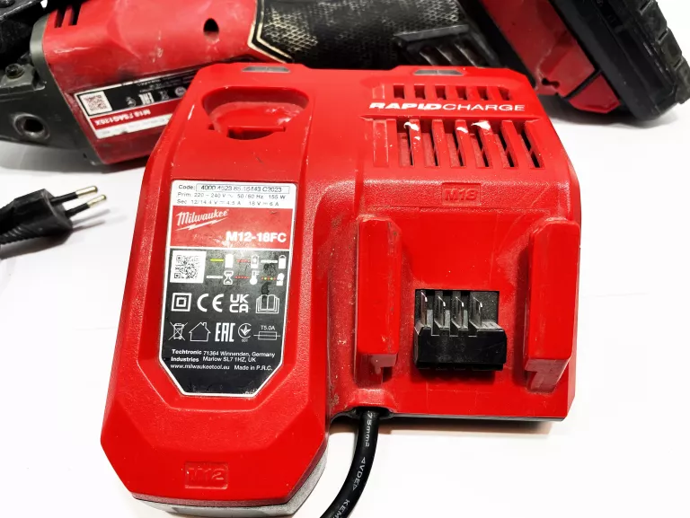 SZLIFIERKA MILWAUKEE M18 FSAG125X + AKU+ ŁAD