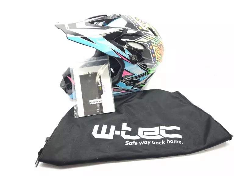 KASK DOWNHILL NA ROWER ENDURO W-TEC FS-605 BLUE RITUAL 61-62 XL