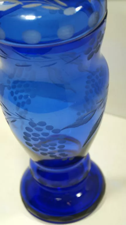 sliczny-szklany-wazon-niebieski-prl-z-pokrywka-super-stan-zamkowa-4-ostrzeszow