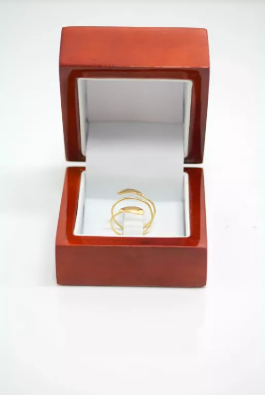 ZŁOTY PIERŚCIONEK SPIRALA 1,89G P:750 R:6