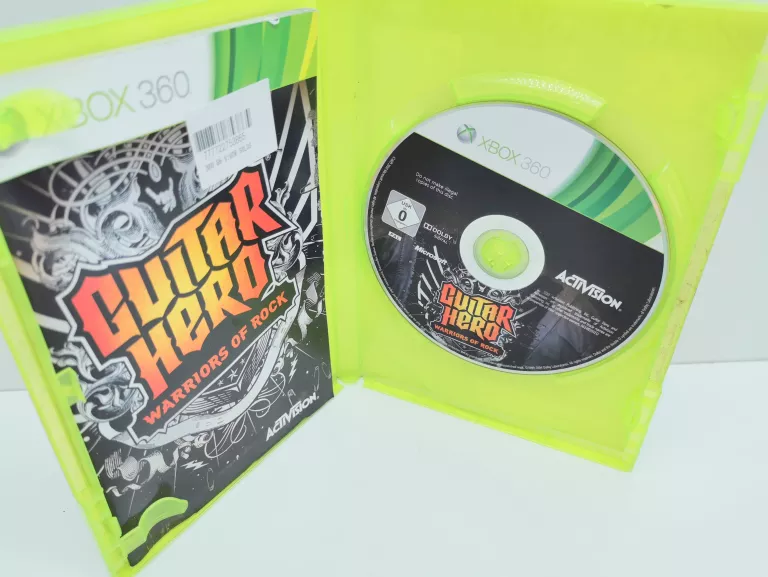 GRA NA XBOX 360 -> GUITAR HERO: WARRIORS OF ROCK