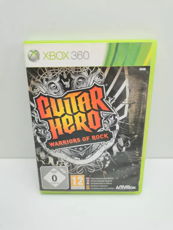 GRA NA XBOX 360 -> GUITAR HERO: WARRIORS OF ROCK