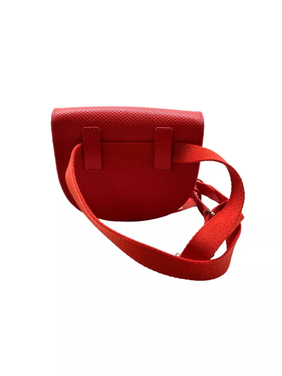 LACOSTE SASZETKA NERKA WAISTBAG NF3049 BITTERSWEET SKÓRZANA