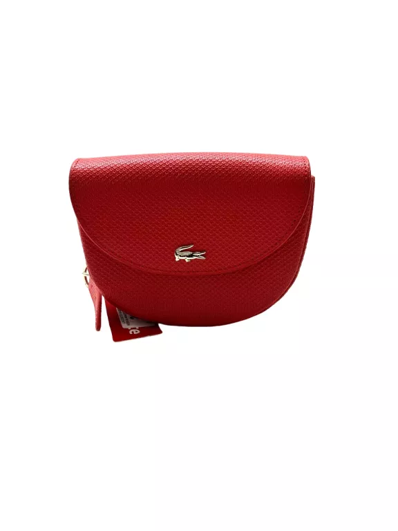 LACOSTE SASZETKA NERKA WAISTBAG NF3049 BITTERSWEET SKÓRZANA