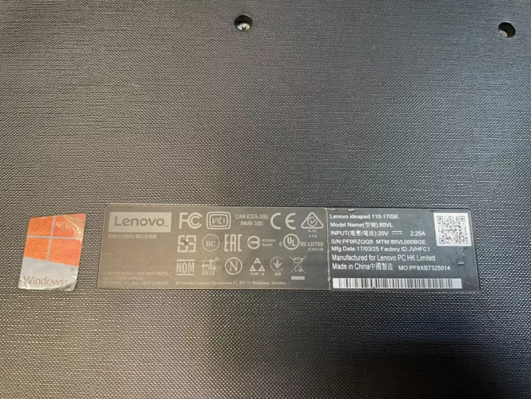 LAPTOP LENOVO IDEAPAD 110-17ISK 8GB/1TB I3-6006U, HD 520, WIN 10