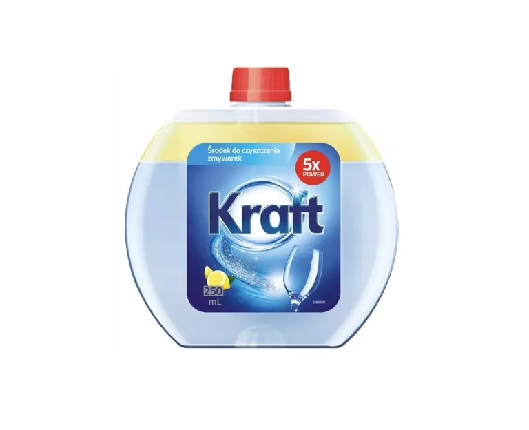 ŚRODEK PŁYN DO CZYSZCZENIA ZMYWAREK KRAFT 250 ML