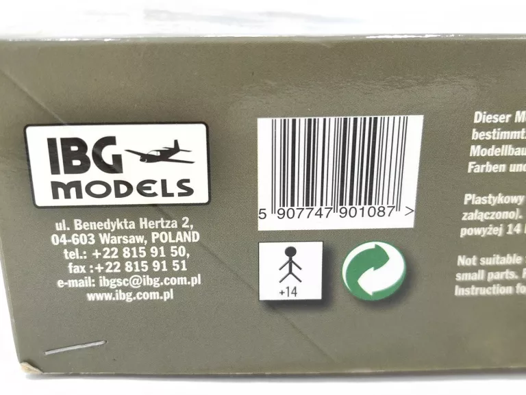 MODEL CZOŁGU IBG 35069 7TP POLISH TANK SINGLE TURRET 1:35