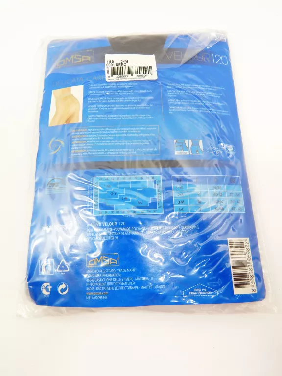 RAJSTOPY OMSA VELOUR120 R:3-M