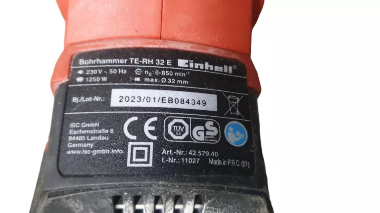 MŁOT UDAROWY EINHELL TE-RH 32E WALIZKA