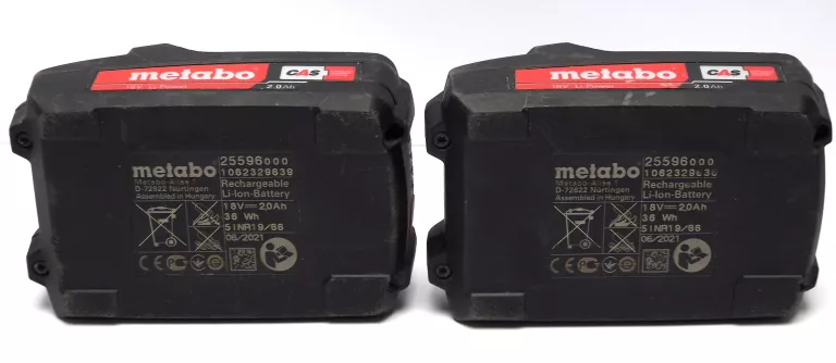WKRĘTARKA AKUMULATOROWA METABO 18V