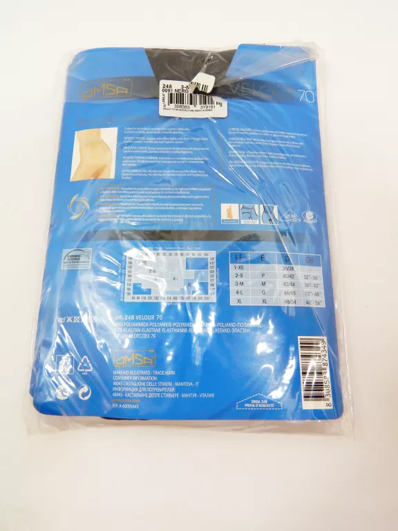 RAJSTOPY OMSA VELOUR70 R:3-M