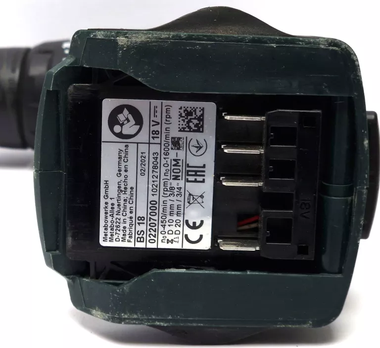 WKRĘTARKA AKUMULATOROWA METABO 18V