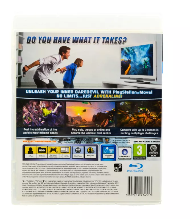 GRA PS3 MOTIONSPORTS ADRENALINE