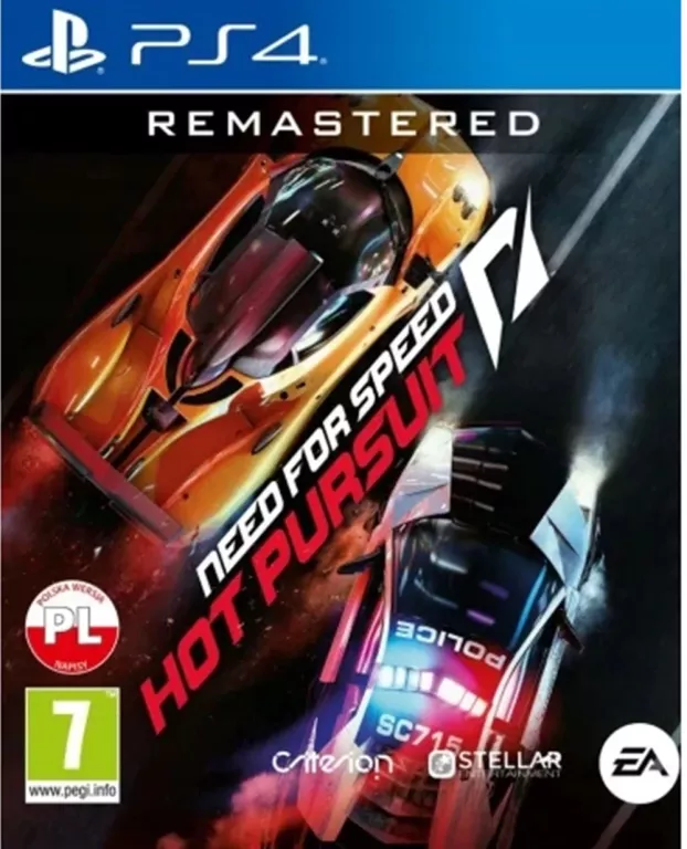 NEED FOR SPEED: HOT PURSUIT REMASTERED PS4 (PS4)(NIE ORYGINALNE PUDEŁKO)