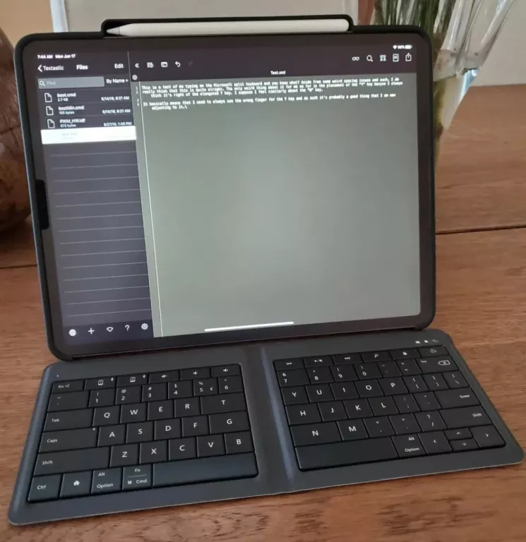 KLAWIATURA MICROSOFT 1695 MICROSOFT WIRELESS UNIVERSAL FOLDABLE KEYBOARD