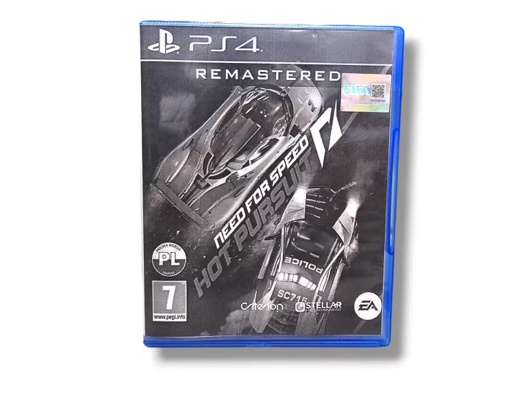 NEED FOR SPEED: HOT PURSUIT REMASTERED PS4 (PS4)(NIE ORYGINALNE PUDEŁKO)