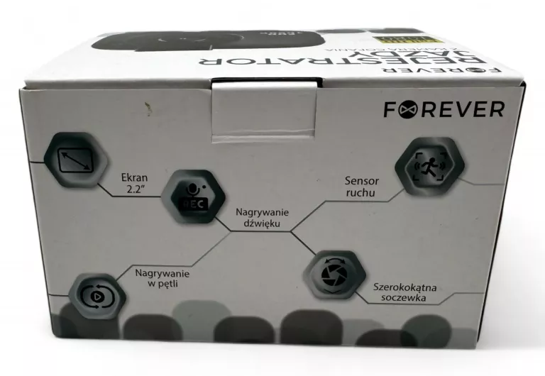 FOREVER VR-700 REJESTRATOR JAZDY Z KAMERĄ COFANIA