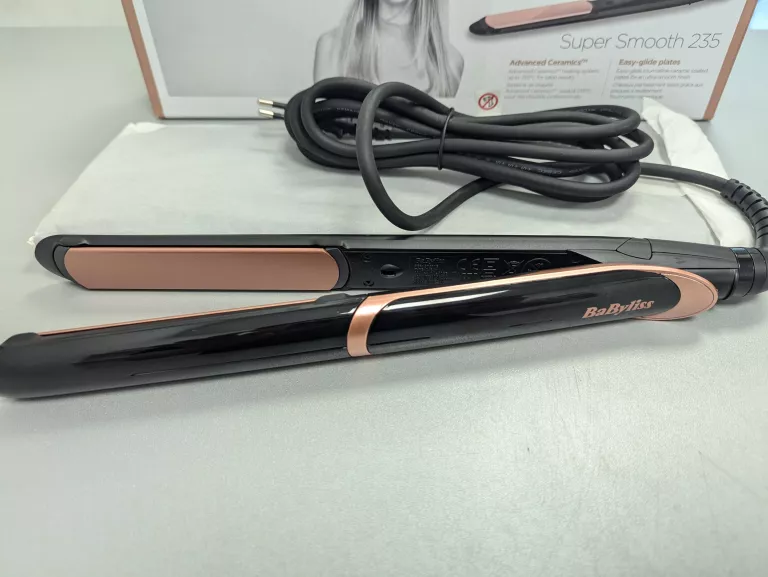 PROSTOWNICA DO WŁOSÓW BABYLISS SMOOTH 235 ST391E JONIZACJA