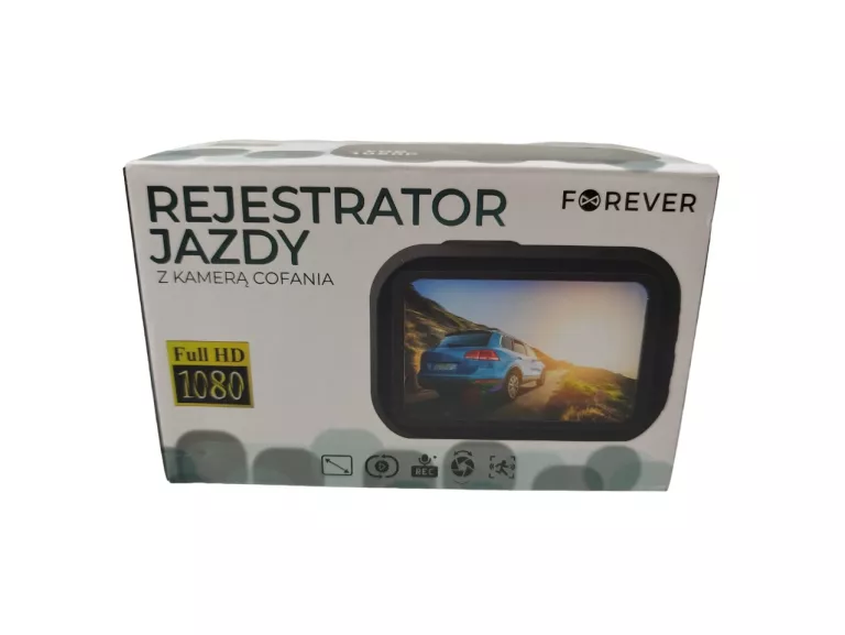 REJESTRATOR JAZDY Z KAMERĄ COFANIA FOREVER VR-700 / POWYSTAWOWY