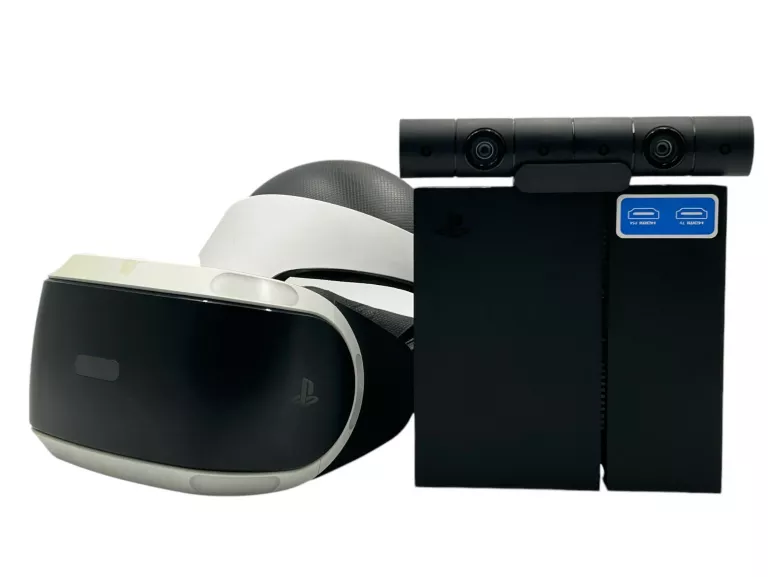 GOGLE VR SONY PS4 PLAYSTATION 4 VR V1 CUH-ZVR1 + KAMERA V2