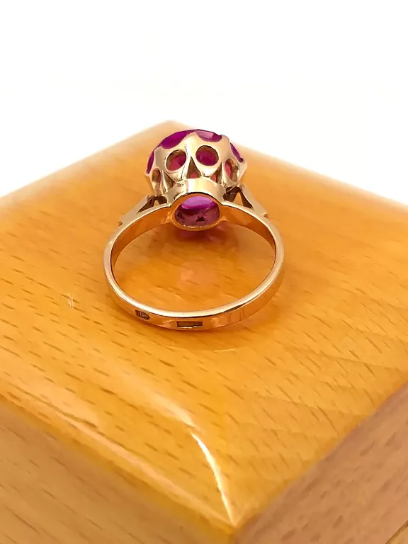 zloty-pierscionek-z-rubinem-syntetycznym-583-r12-437g-rozmiarsrednica-wew-mm-372-15