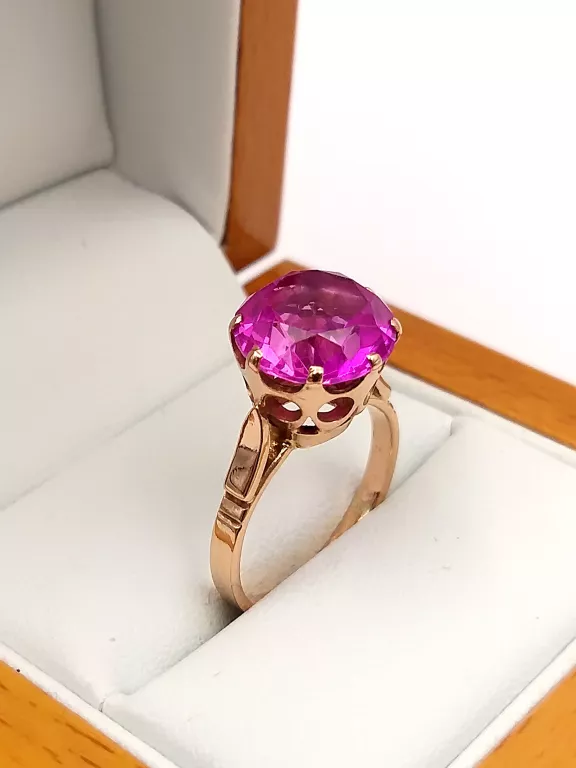 zloty-pierscionek-z-rubinem-syntetycznym-583-r12-437g-stan-11323-2