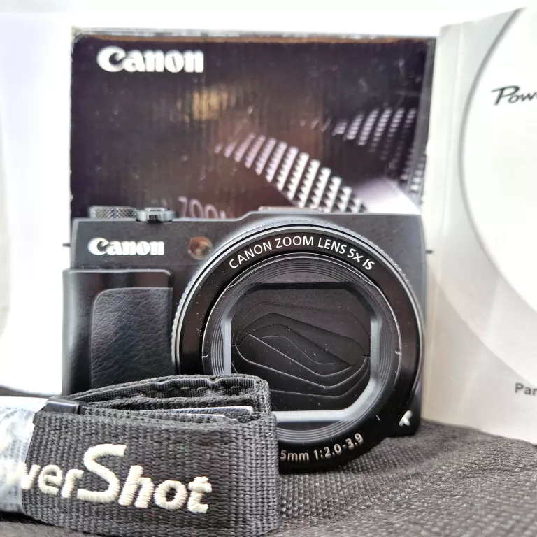 APARAT CANON POWERSHOT G1 X MARK II BŁĄD E32 + PUDEŁKO