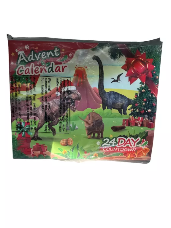 KALENDARZ ADWENTOWY DINOZAURY