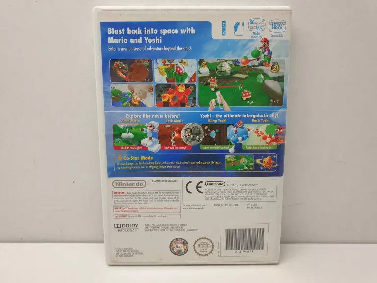 GRA NINTENDO WII SUPER MARIO GALAXY 2