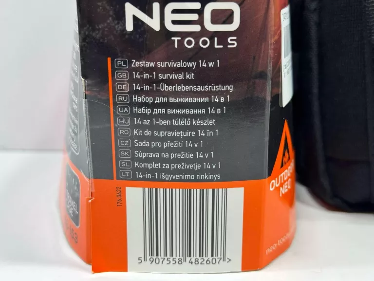 ZESTAW SURVIVALOWY 14 W 1 NEO TOOLS 63-153
