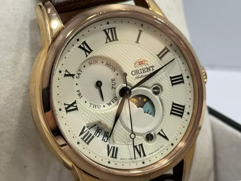 ZEGAREK MĘSKI ORIENT SUN & MOON AUTOMATIC RA-AK0007S10B