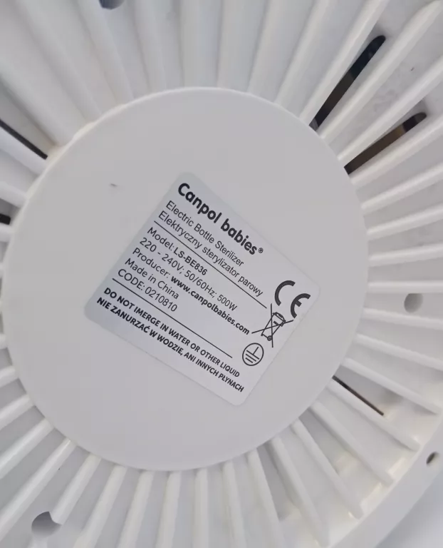 ELEKTRYCZNY STERYLIZATOR PAROWY 77/052 CAMPOL KOMPLET