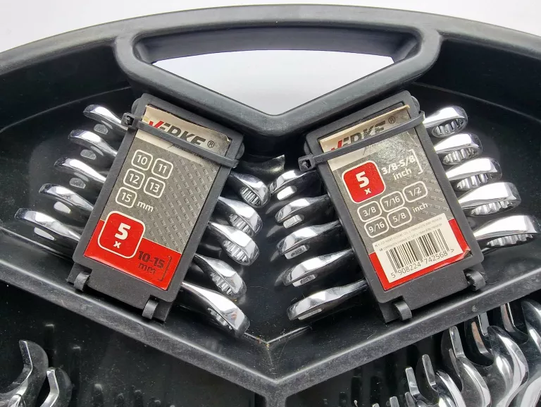 VERKE V35339 KLUCZE PŁASKO-OCZKOWE 6-19MM 32SZT.