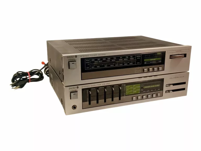 ZESTAW WZMACNIACZ TUNER DIORA WS 354 + DIORA AS 252
