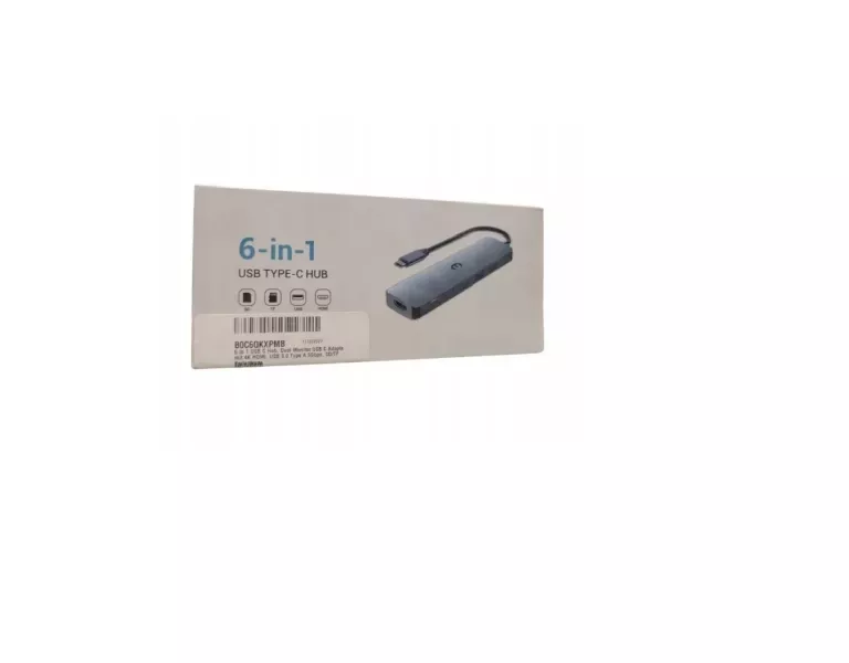 KONCENTRATOR USB, STACJA DOKUJĄCA 6 W 14K HDMI, USB 3.0 TYPU A 5 GB/S, CZY
