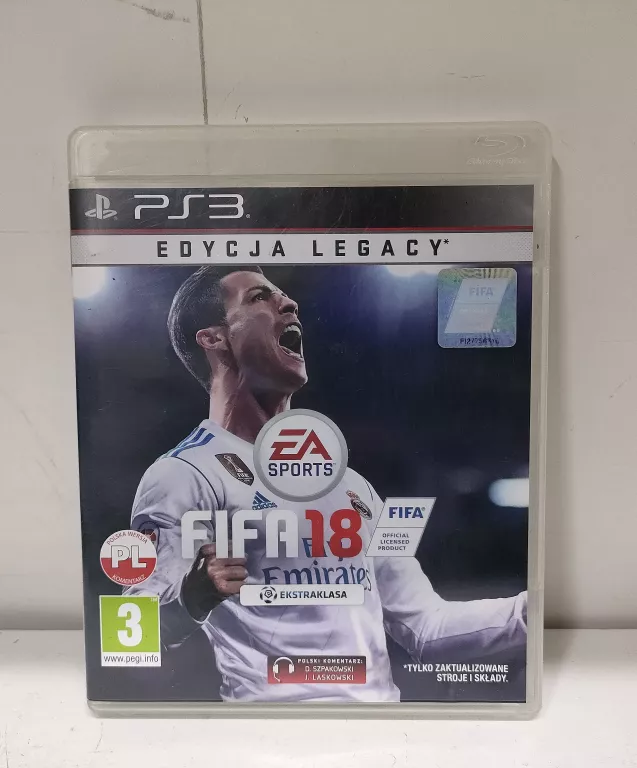 GRA PS3 FIFA 18 EDYCJA LEGACY