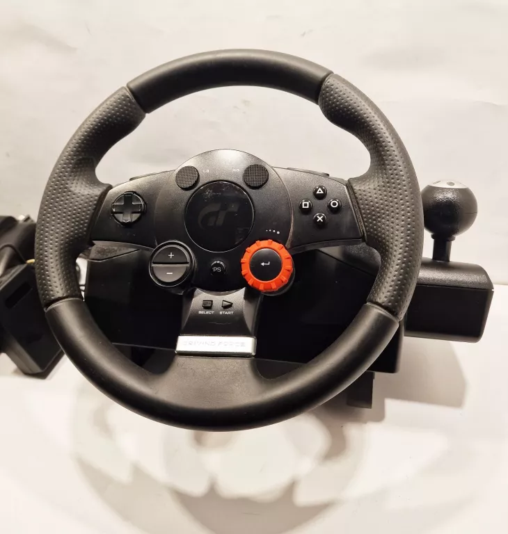KIEROWNICA LOGITECH DRIVING FORCE GT , SHIFTER , PEDAŁY
